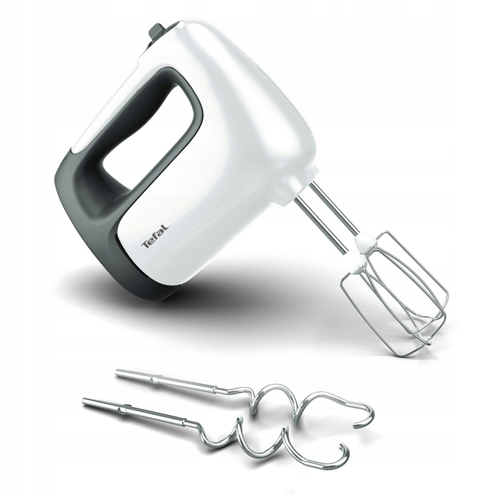 HAND MIXER TEFAL Prep'Mix+ HT460138 500 W POWERFUL 5 SPEEDS WHITE NEW EAN (GTIN) 3016667243930
