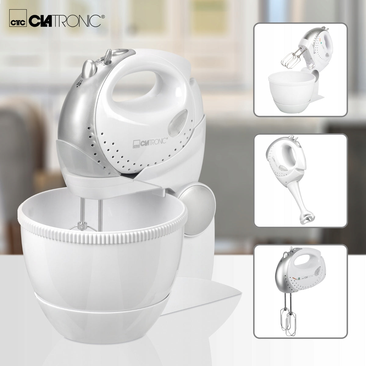 HAND MIXER WITH BOWL BLEDER HANDHELD FOOD PROCESSOR WITH BOWL 250W Power rating 250 W