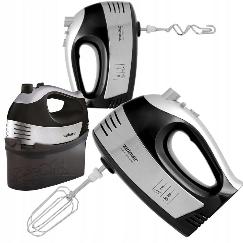 HAND MIXER ZELMER LIGHT FOOD PROCESSOR 5 GEARS 4 TIPS 700W TURBO Manufacturer code 5908049805721