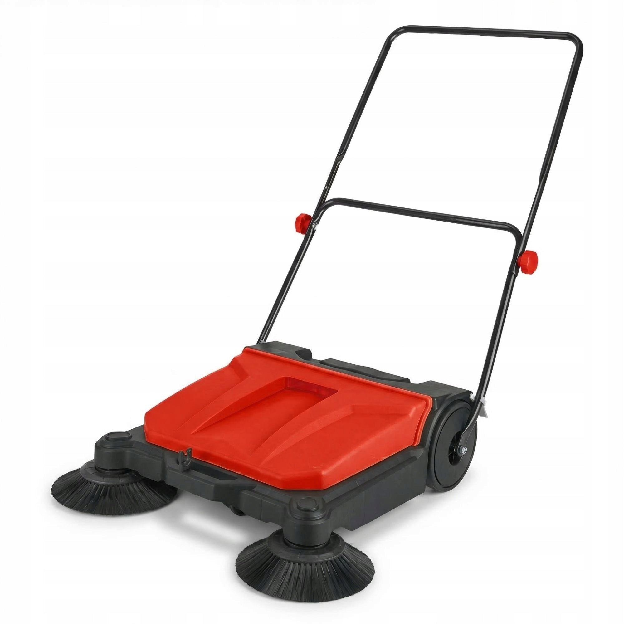 HAND SWEEPER FOR GARAGE TERRACE CUBE LEAVES 3x brush LARGE SET XL Manufacturer code DE680