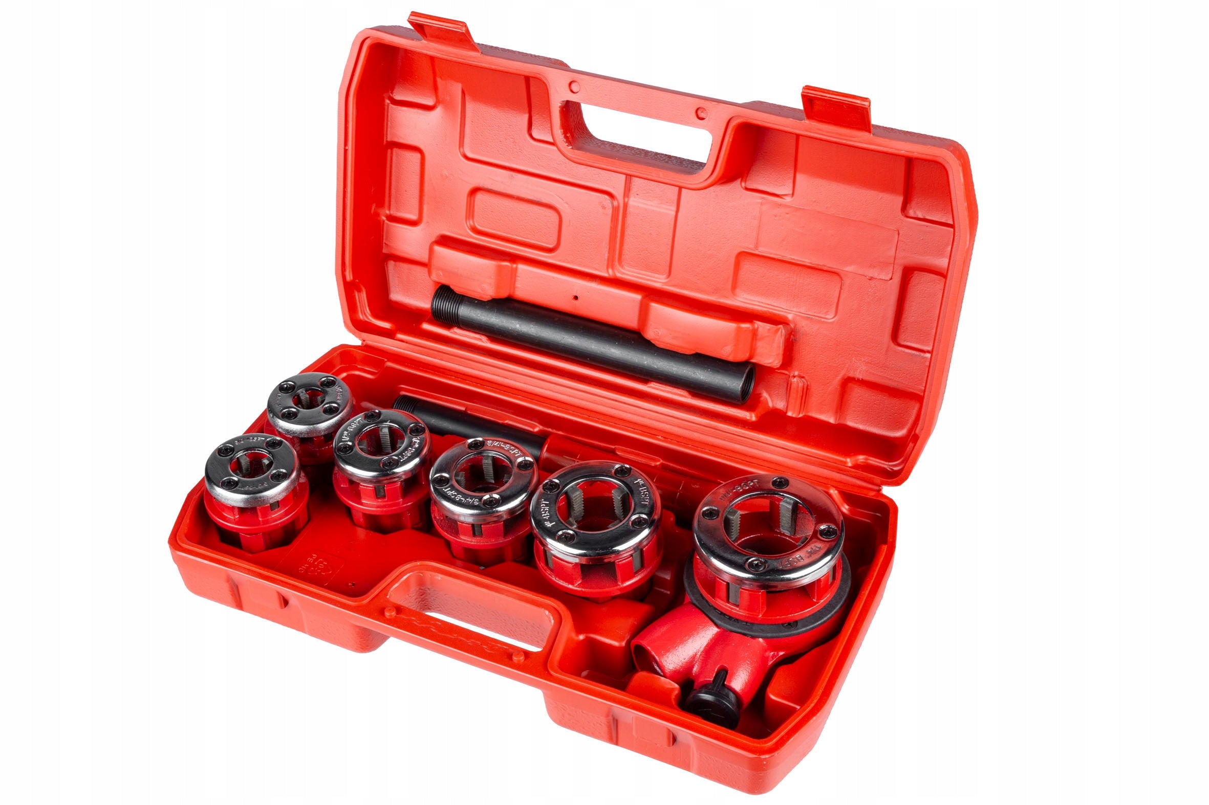 HAND TAP FOR DIE PIPES ratchet extension 6 HEADS SET Manufacturer code 0414
