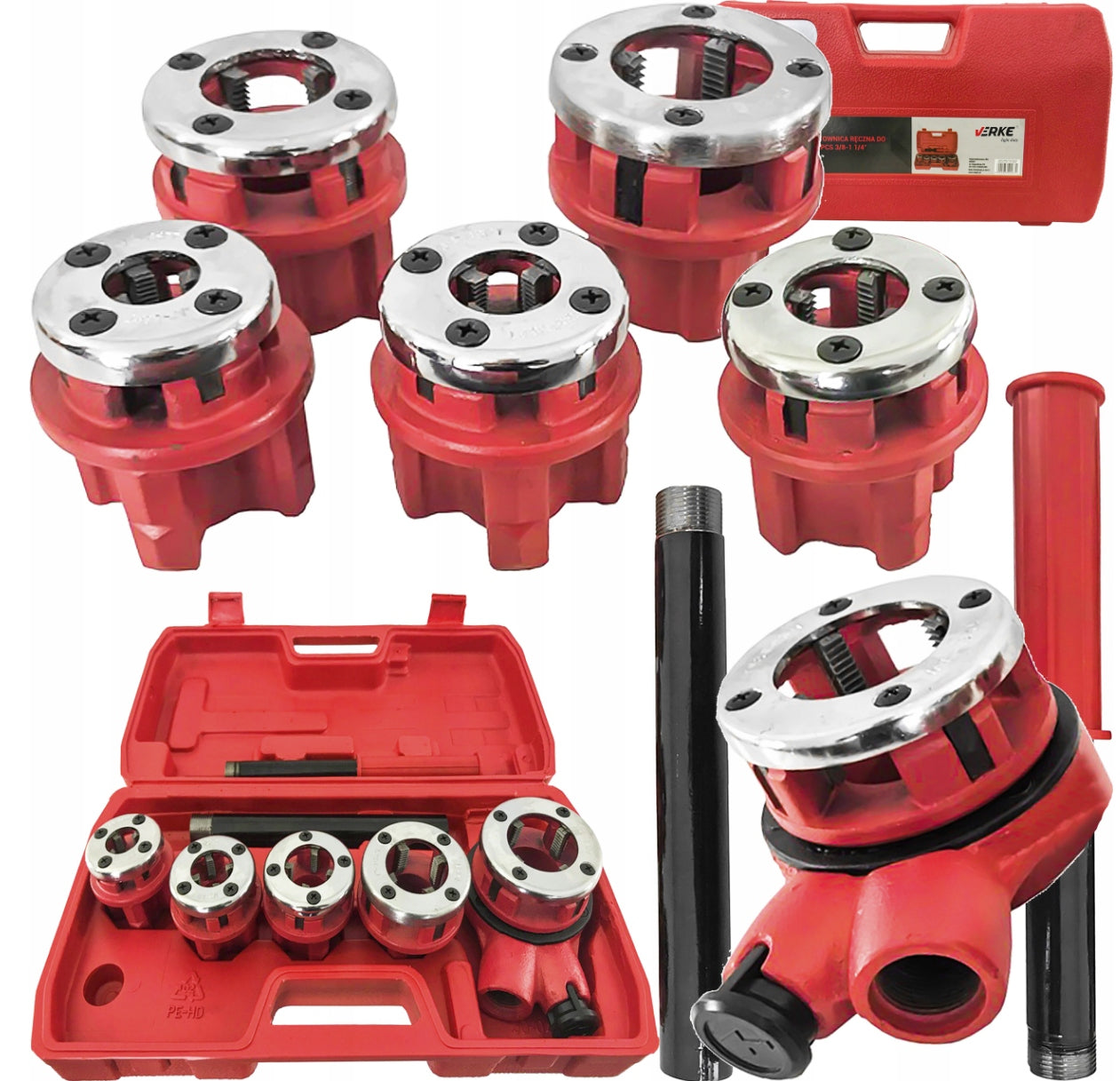 HAND THREADER PIPE DIE 5 EL DIES