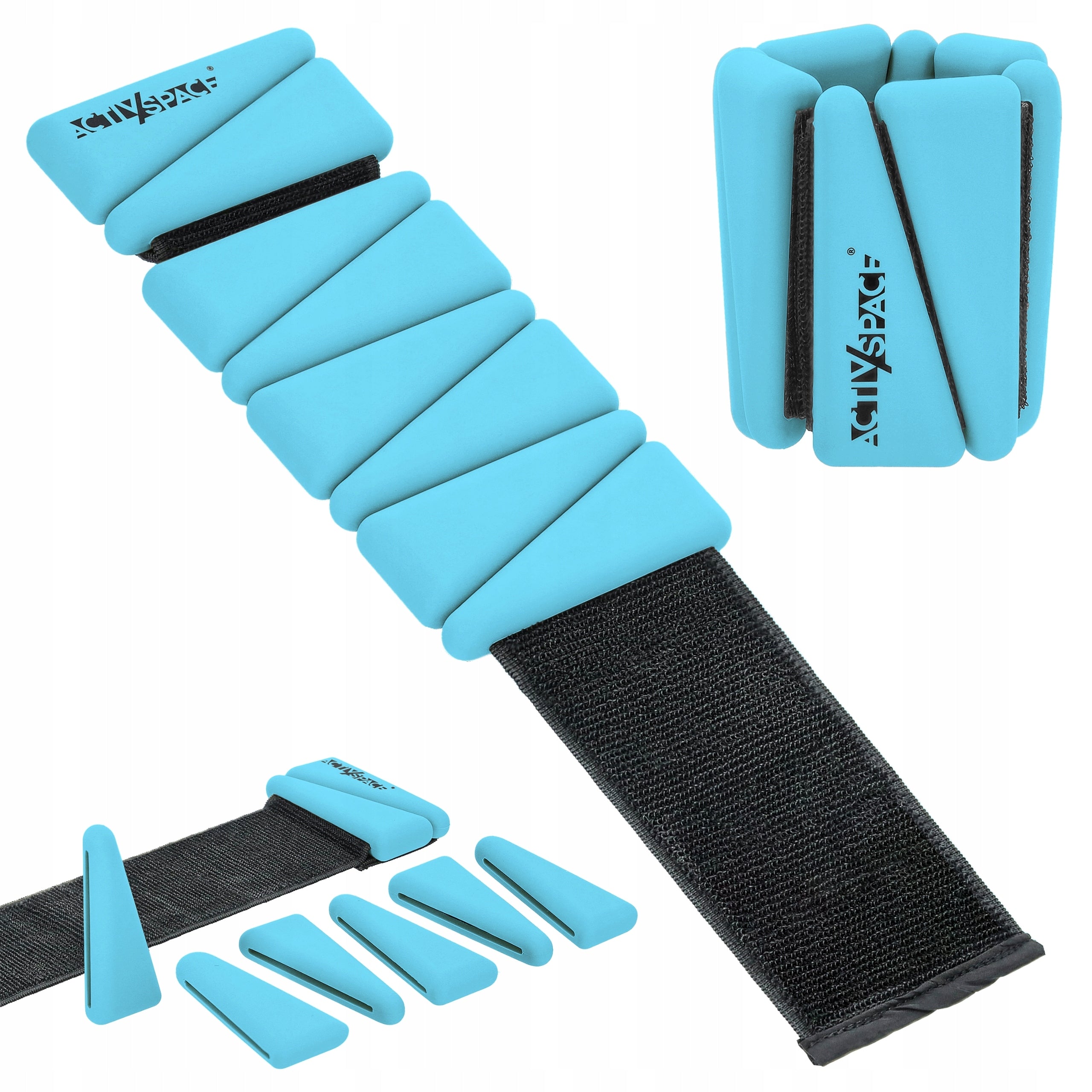 HAND WEIGHTS WRISTS WEIGHTS FOR VELCRO EXERCISES 2x 0,9 KG