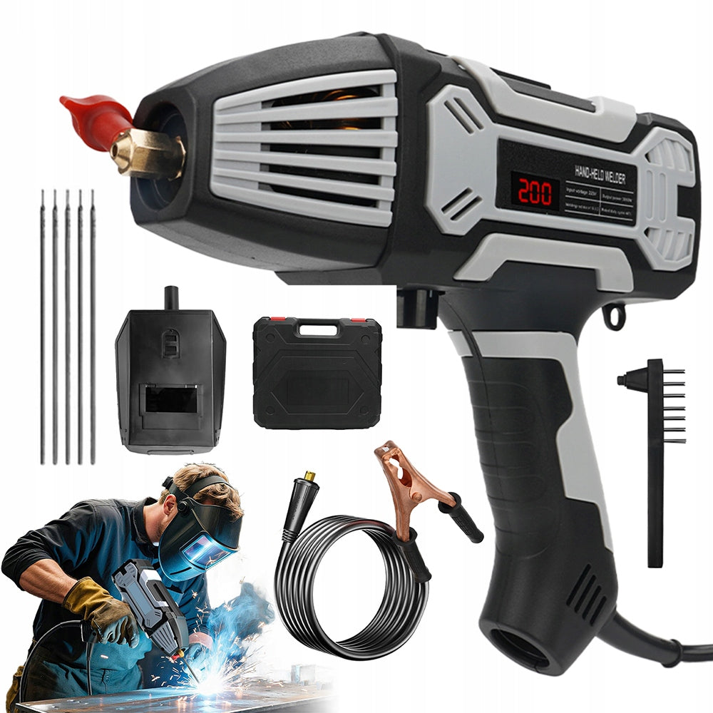 HAND WELDING MACHINE 250A SMALL HANDY 12KG IGBT INVERTER COOLING 360° 3000W