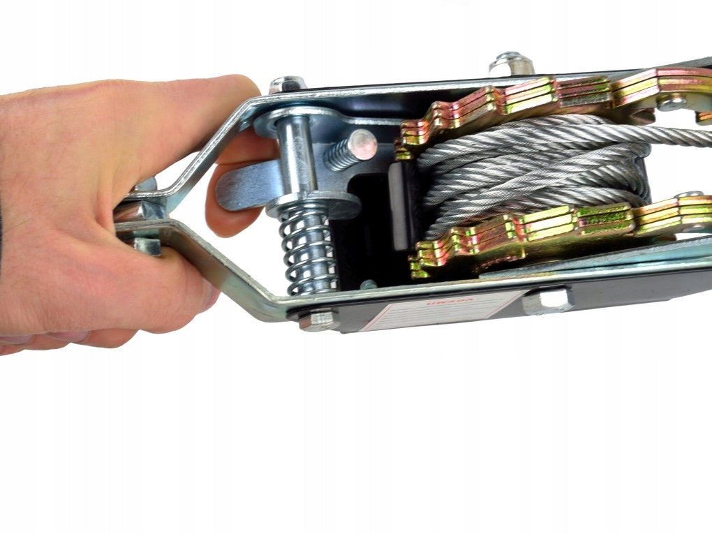 HAND WINCH ROPE WINCH 2T 2 hooks Power supply handheld