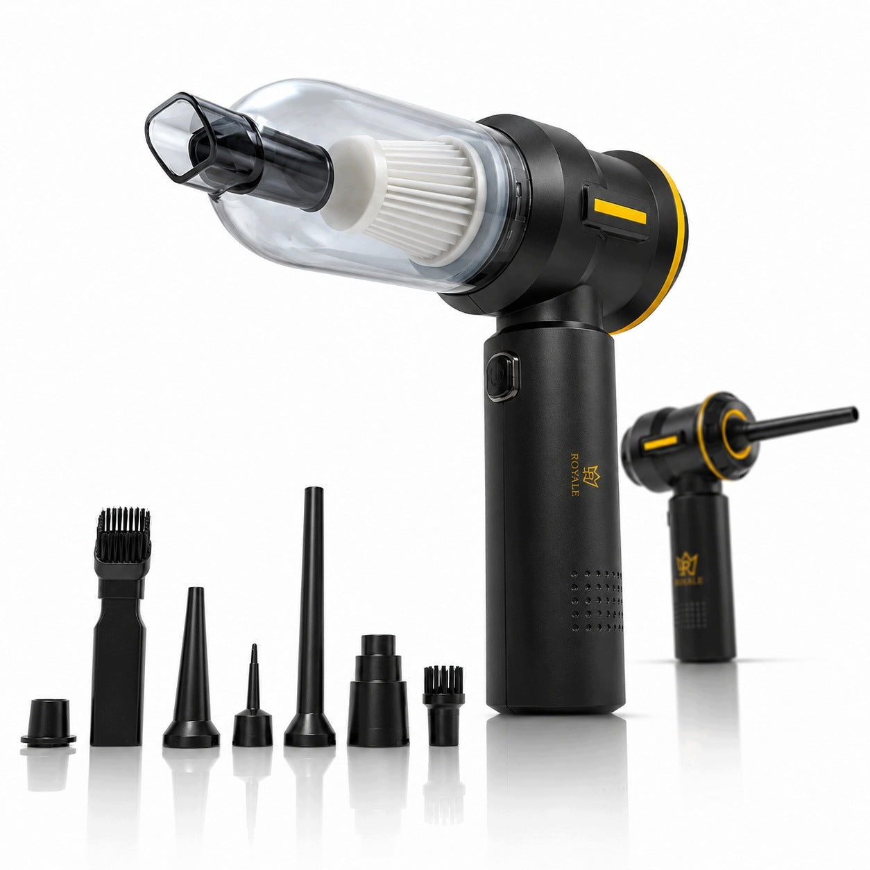 HANDHELD CAR VACUUM CLEANER CORDLESS BATTERY POWER ROYALE CM3000