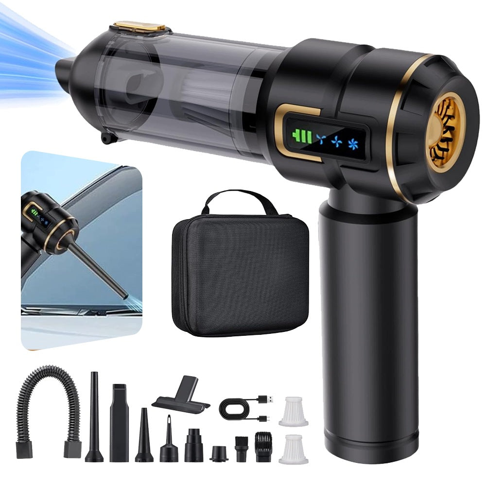 HANDHELD CAR VACUUM CLEANER, MULTIFUNCTIONAL CORDLESS VACUUM CLEANER