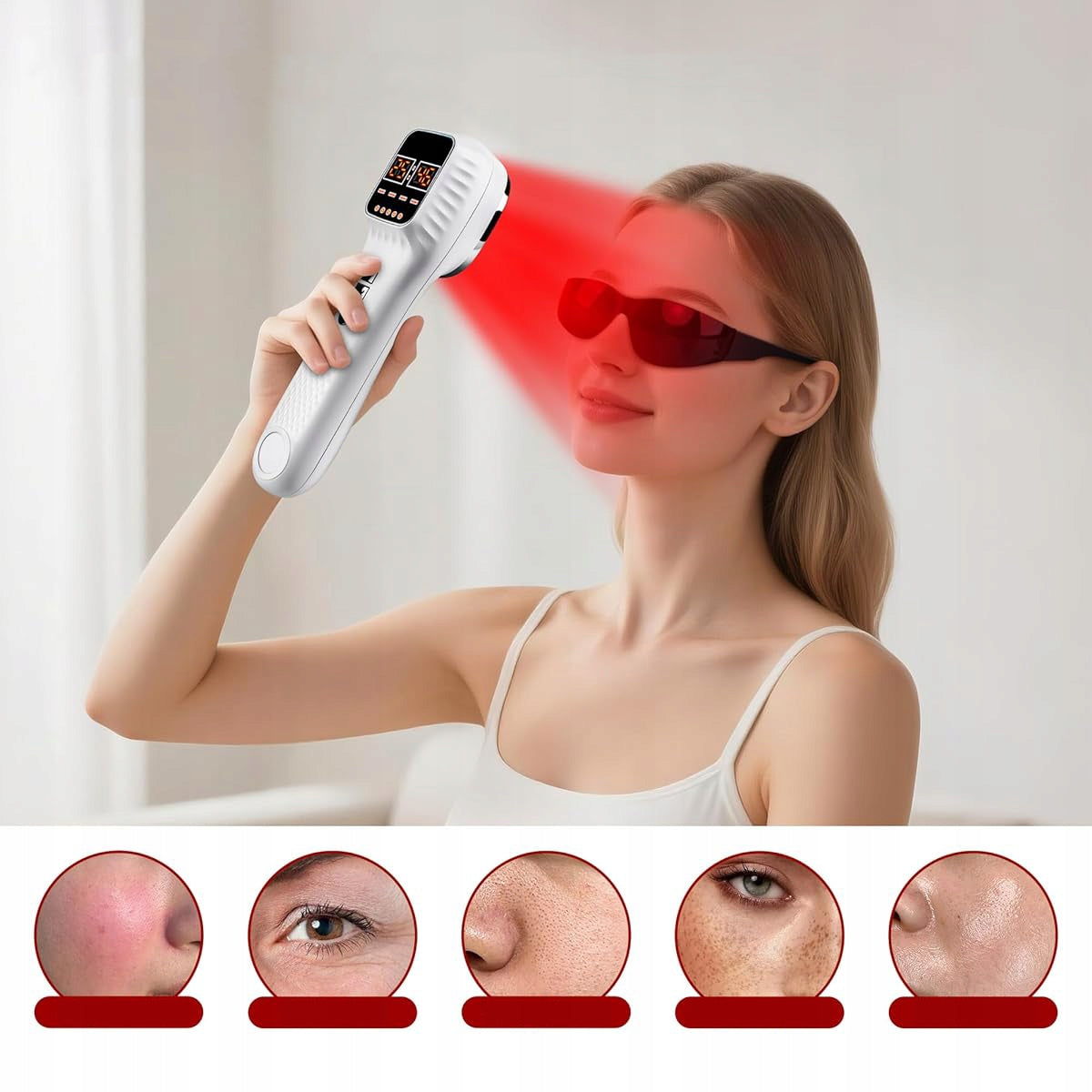 HANDHELD INFRARED THERAPY DEVICE, PORTABLE INFRARED LAMP Medical device no