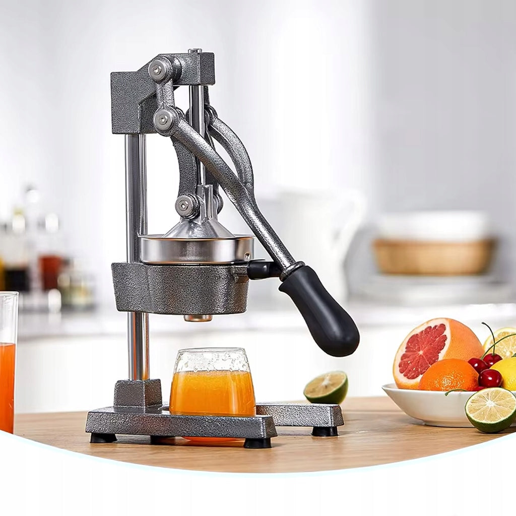 HANDHELD ORANGE CITRUS JUICER CAST IRON FOR JUICES Packaging status original