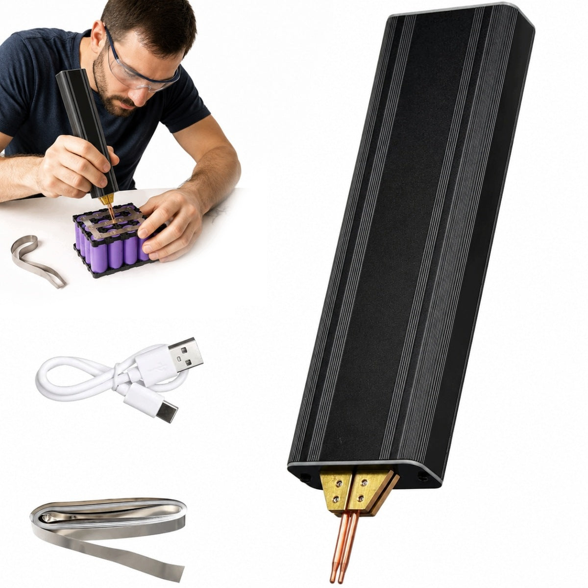 HANDHELD PORTABLE SPOT WELDING MACHINE FOR BATTERY 18650