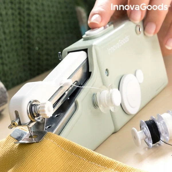 HANDHELD SEWING MACHINE Sewket Portable Mini Set Accessories in Case Packaging status original