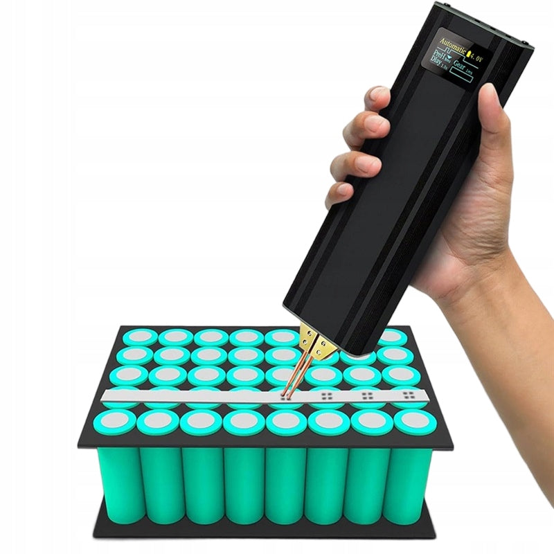 HANDHELD SPOT WELDING MACHINE PORTABLE WELDING MACHINE 18650 5000mAh WITH MINI NETWORK Packaging status original