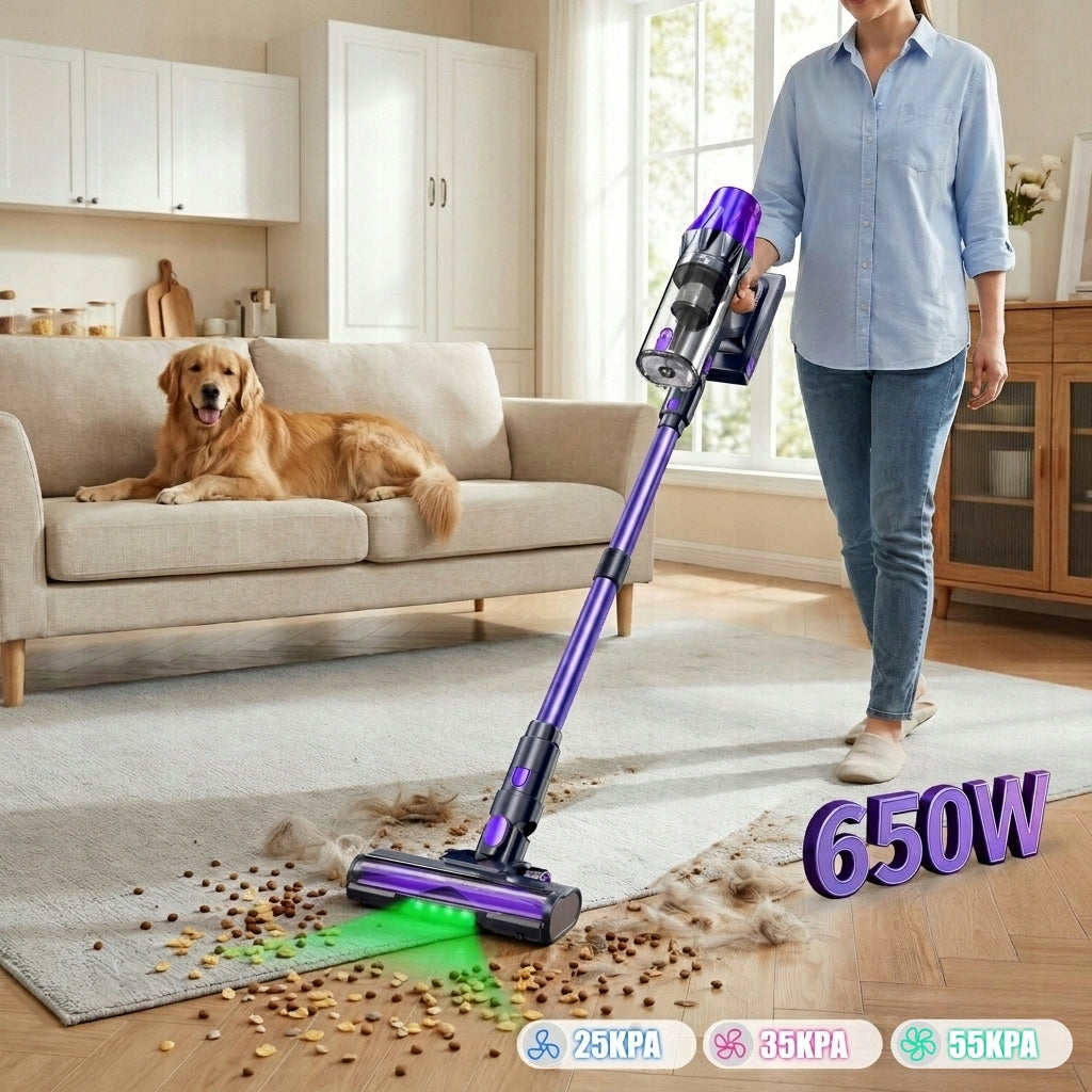 HANDHELD UPRIGHT CYCLONE VACUUM CLEANER BAGLESS 650W 3IN1 POWERFUL BLOSSOM V20 Brand Blossom
