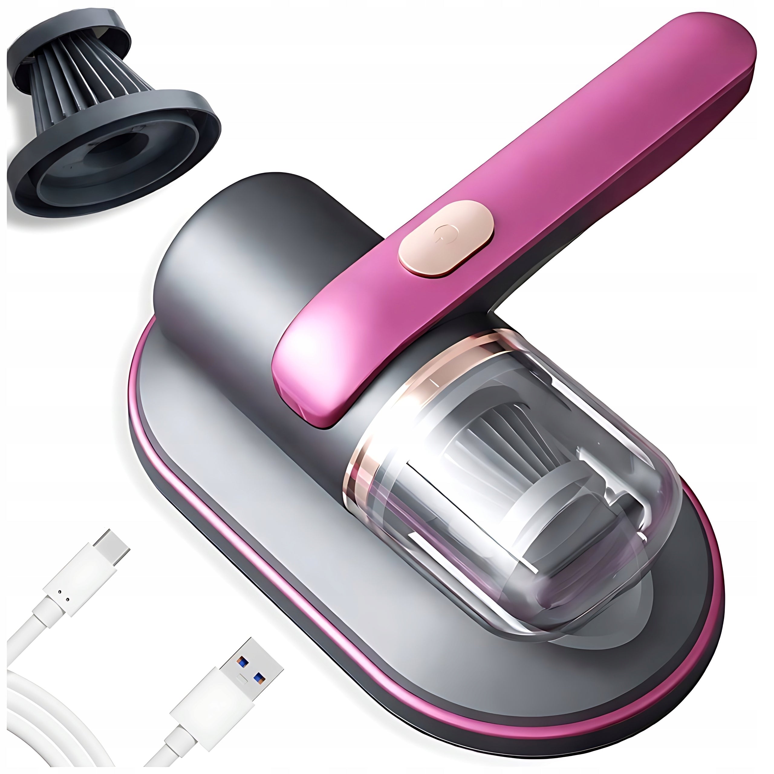 HANDHELD VACUUM CLEANER FOR DUST REMOVAL MATTRESSES ULTRASONIC UV-C