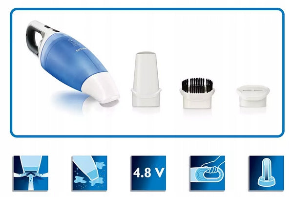 HANDHELD VACUUM CLEANER MiniVac 4.8V PHILIPS FC6142/01 EAN (GTIN) 8710103320135
