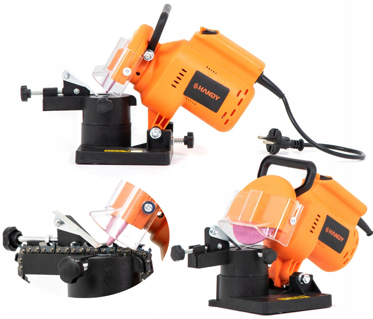 HANDY SAW CHAINSAW SHARPENING DEVICE 220W SHARPENER 100mm