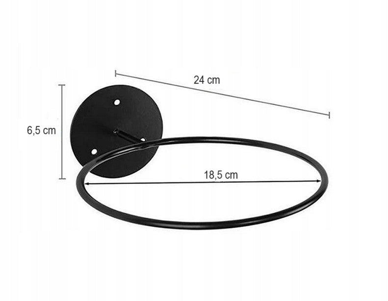 HANGER BALL WALL MOUNT IN BLACK Manufacturer code Uchwyt na piłkę