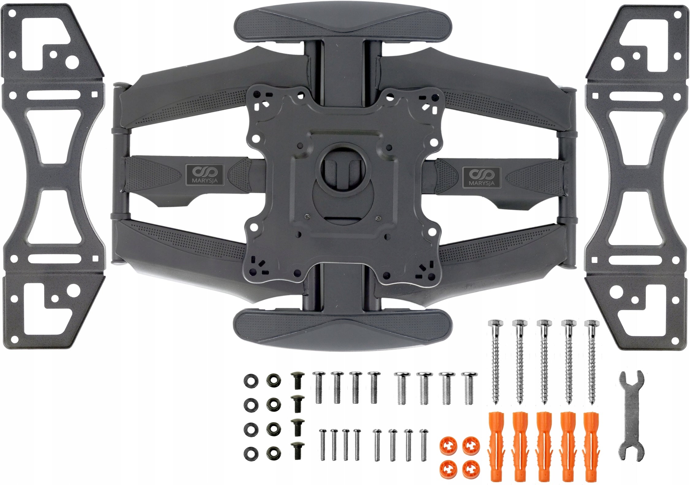 HANGER HOLDER WALL SLING FOR TV ADJUSTABLE 32-70" INCHES Brand Marysja