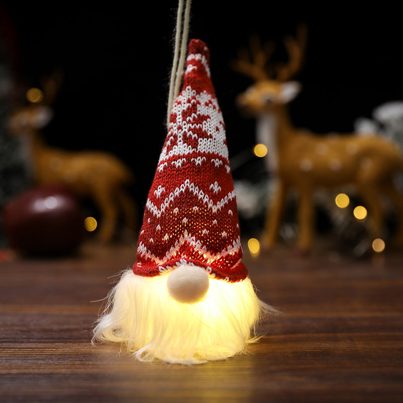HANGING GNOME CHRISTMAS SANTA CLAUS *LED* GLOWING ON THE CHRISTMAS TREE EAN (GTIN) 5906138973153