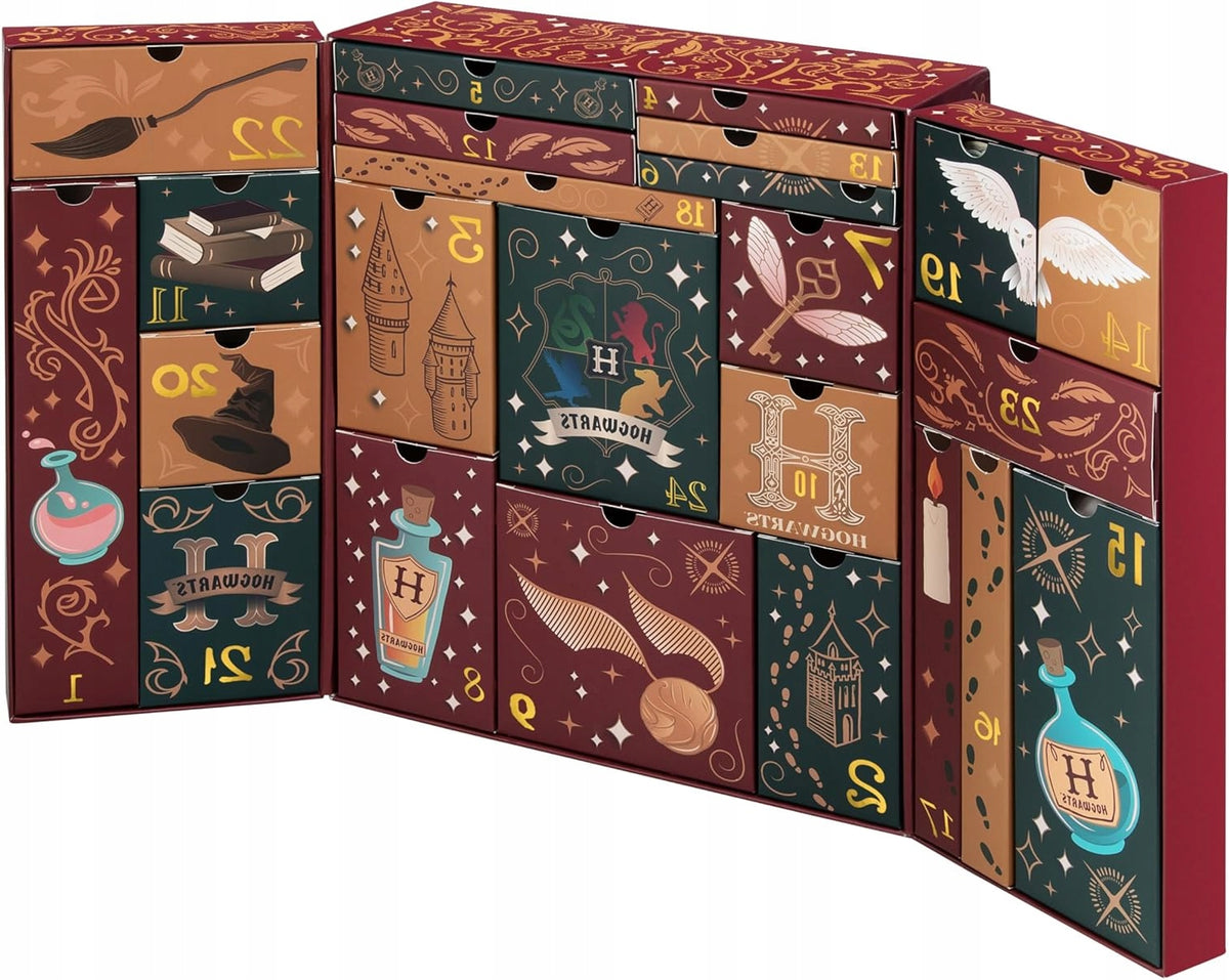 HARRY POTTER ADVENT CALENDAR 24 DAYS LICENSED LAMP WAND HARRY