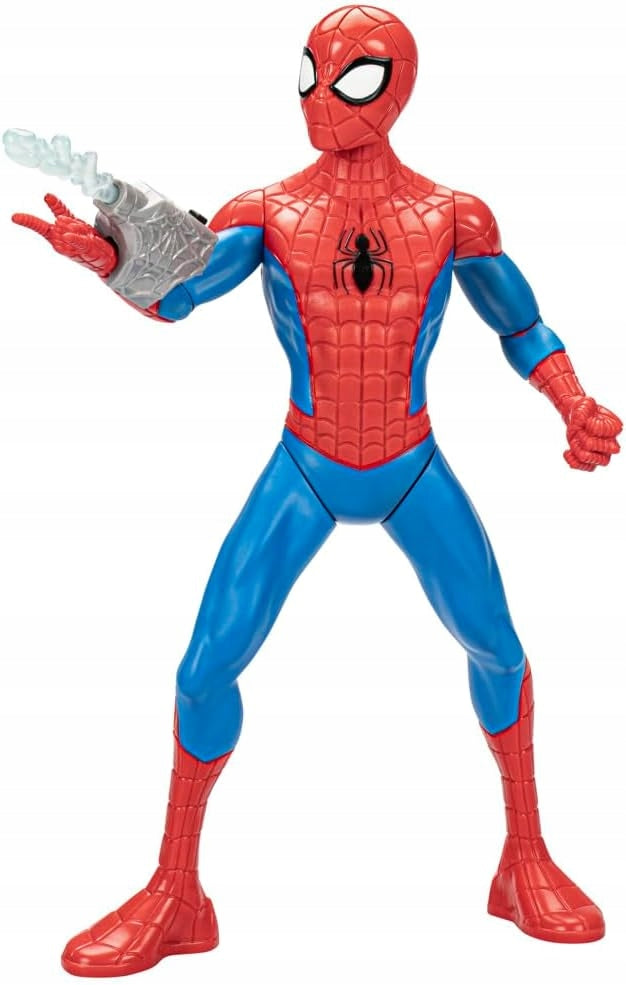 HASBRO LARGE 33cm! SPIDERMAN FIGURINE WITH F8115 LAUNCHER FOR AVENGERS FAN EAN (GTIN) 5010996139627