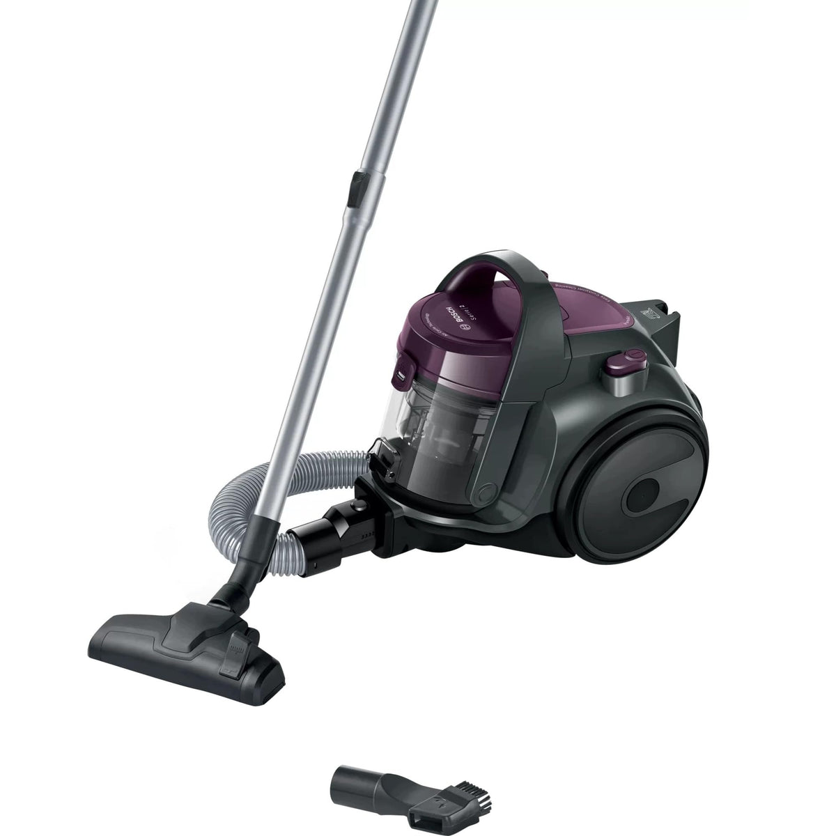HAUSGERÄTE MUM5 BAGLESS VACUUM CLEANER PURPLE/BLACK 700 0W 700 0V
