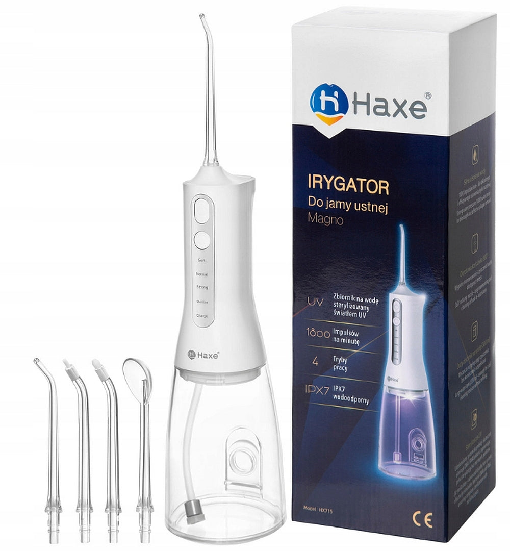HAXE MAGNO WIRELESS ORAL IRRIGATOR UV STERILIZATION FUNCTION HX715