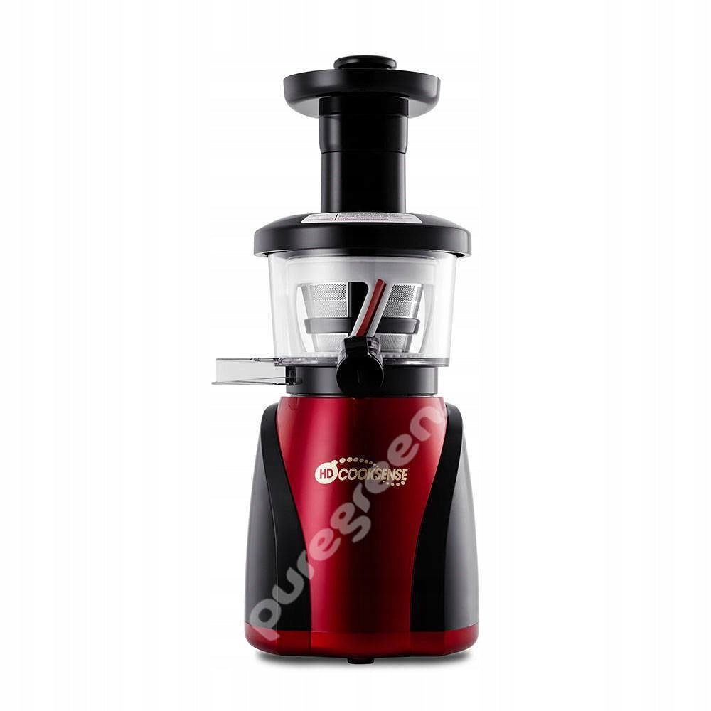 HD Fruit Juicer Black and Red Cooksense Power rating 200 W