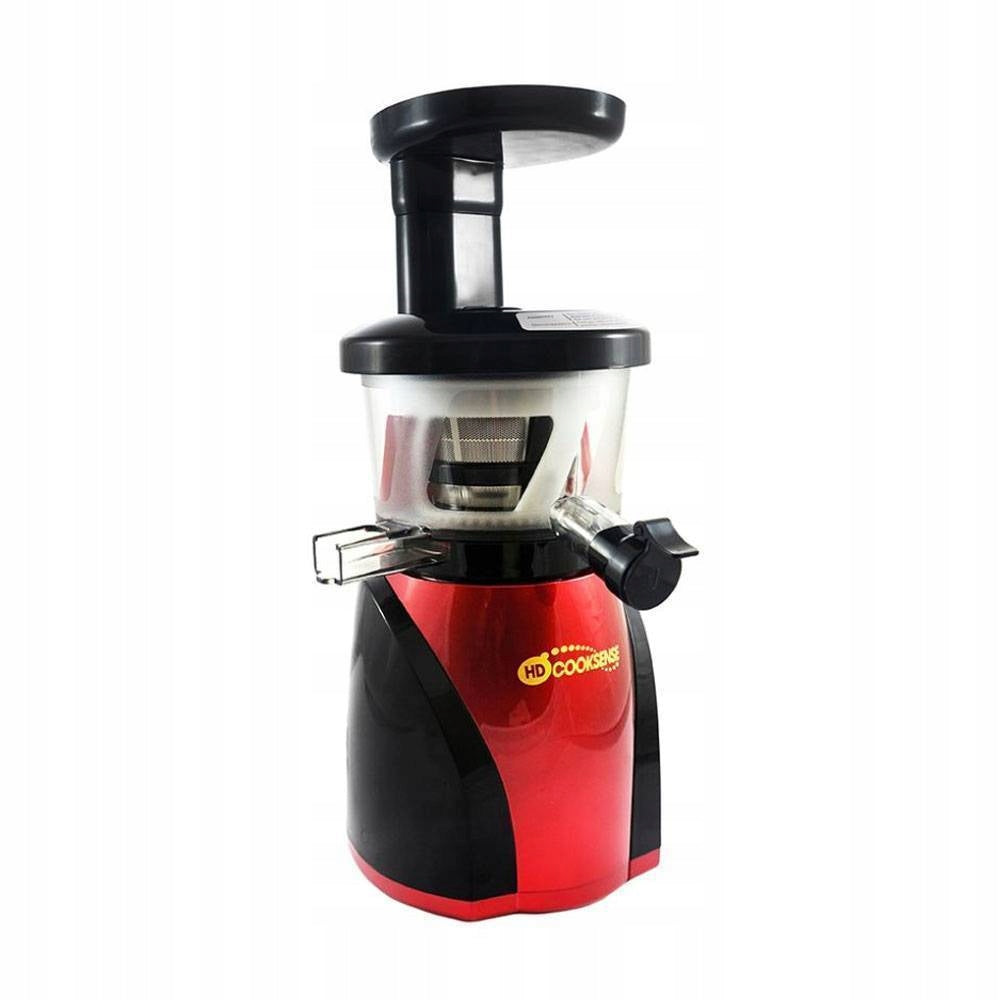 HD Fruit Juicer Black and Red Cooksense