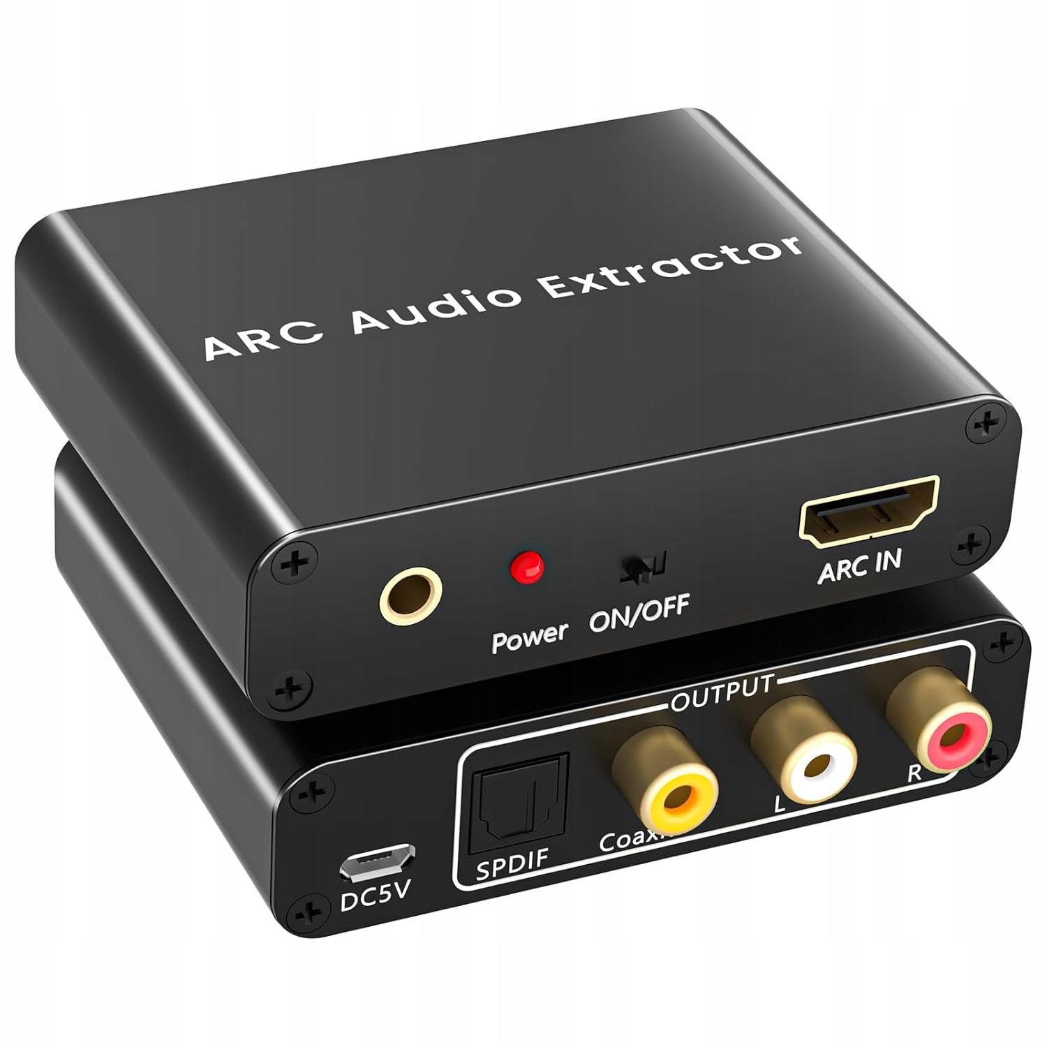 HDMI ARC Adapter, HDMI ARC Audio Converter, DAC Converter for HDTVs