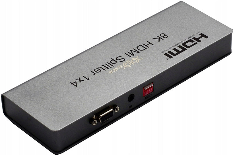 HDMI Splitter 1x4 HDR HDMI 2.1 HDCP 2.3 8K 60Hz 4K 120Hz Brand XOLORSpace