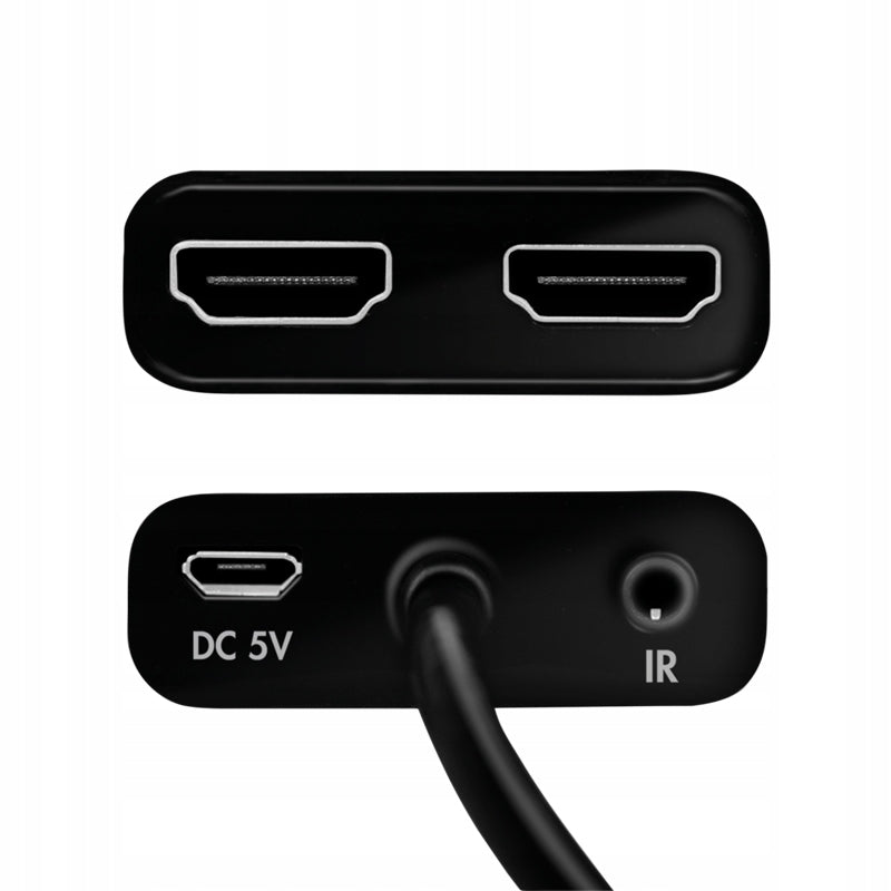 HDMI Splitter LogiLink 1x2 4K 60Hz HDMI 2.0 HDCP HDR CEC IR EDID 0,13m EAN (GTIN) 4052792073850