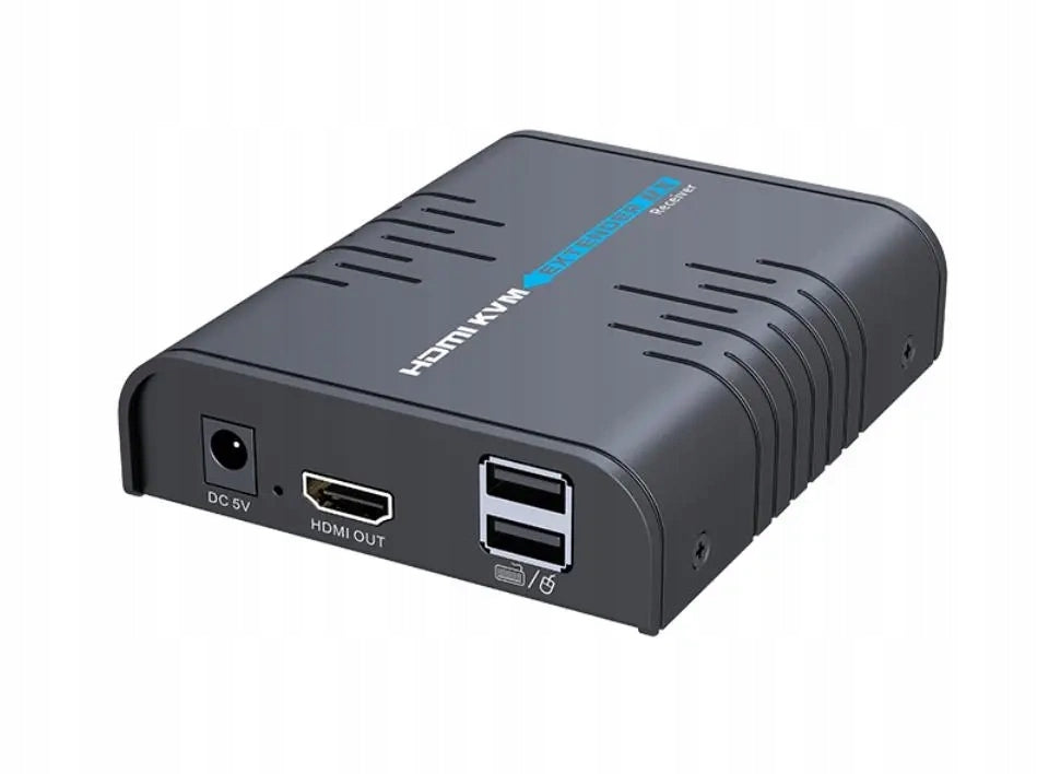 HDMI to IP converter + USB extension cable Spacetronik KVM adapter up to 120m