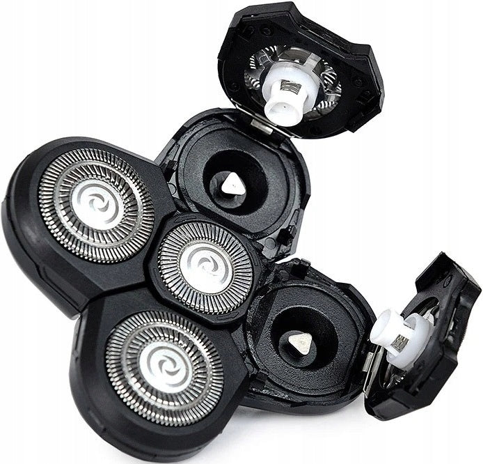 HEAD 5 BLADES REPLACEMENT BLADES FOR 5D BODY BEARD ROTARY SHAVER