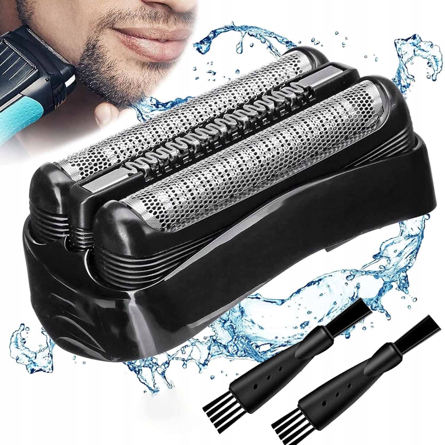 HEAD BLOCK BLADE FOIL BLADE CUTTING KNIVES FOR BRAUN 21B SERIES 3 +BRUSH