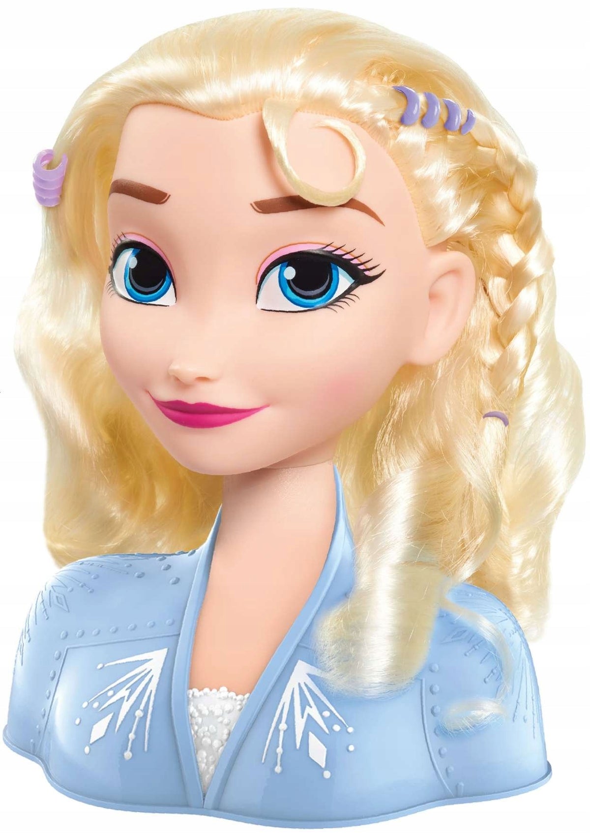 HEAD FOR STYLING COMBING ELSA ICELAND FROZEN 2 DISNEY 20 CM Packaging status original