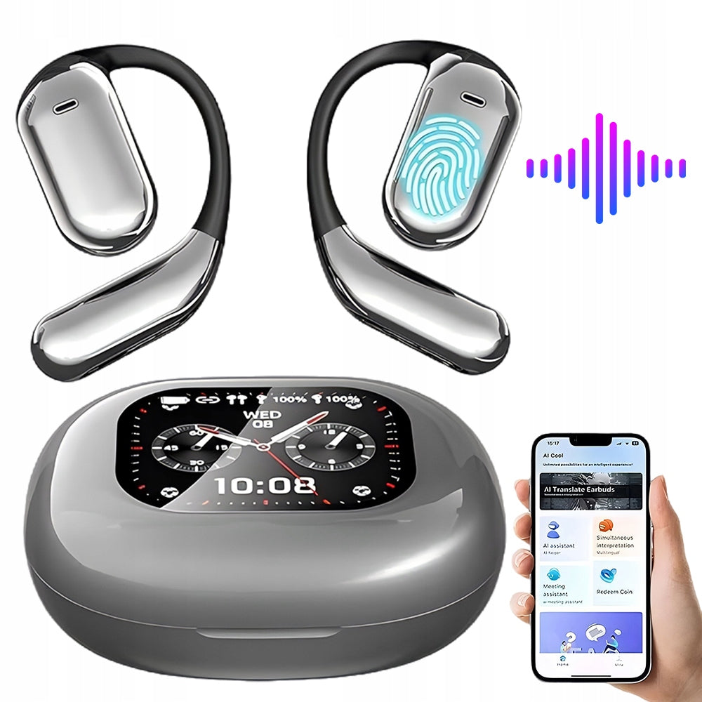 HEADPHONES AI WITH LIVE TRANSLATION 114 LANGUAGES BLUETOOTH 5.4