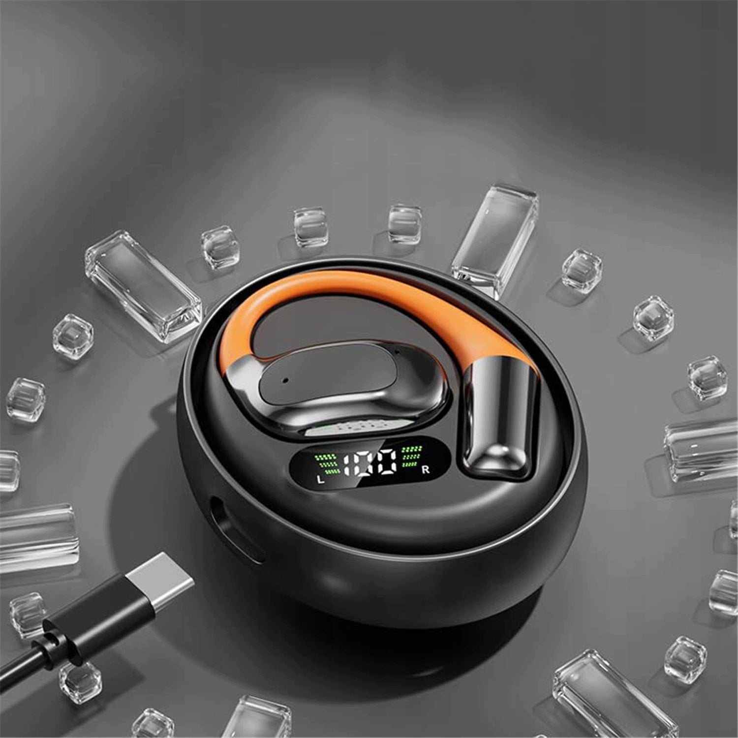 HEADPHONES TRANSLATING BT 139 LANGUAGES REAL-TIME TRANSLATION Model ZREE-DZ1105-PLSK