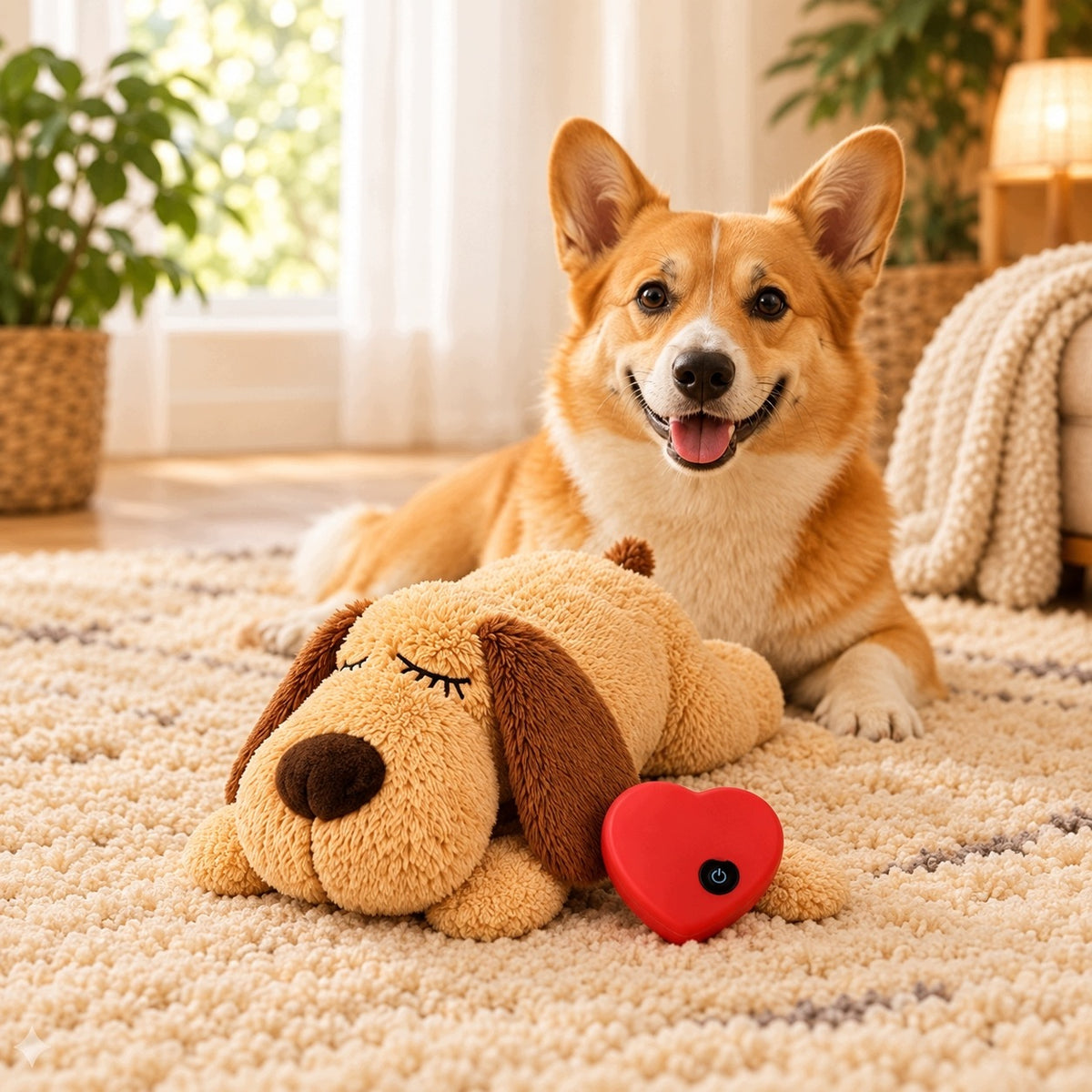 HEARTBEAT PUPPY: PUPPY TRAINING INTERACTIVE CALMING TOY - HEARTBEAT STUFFED Manufacturer code AG260226003703