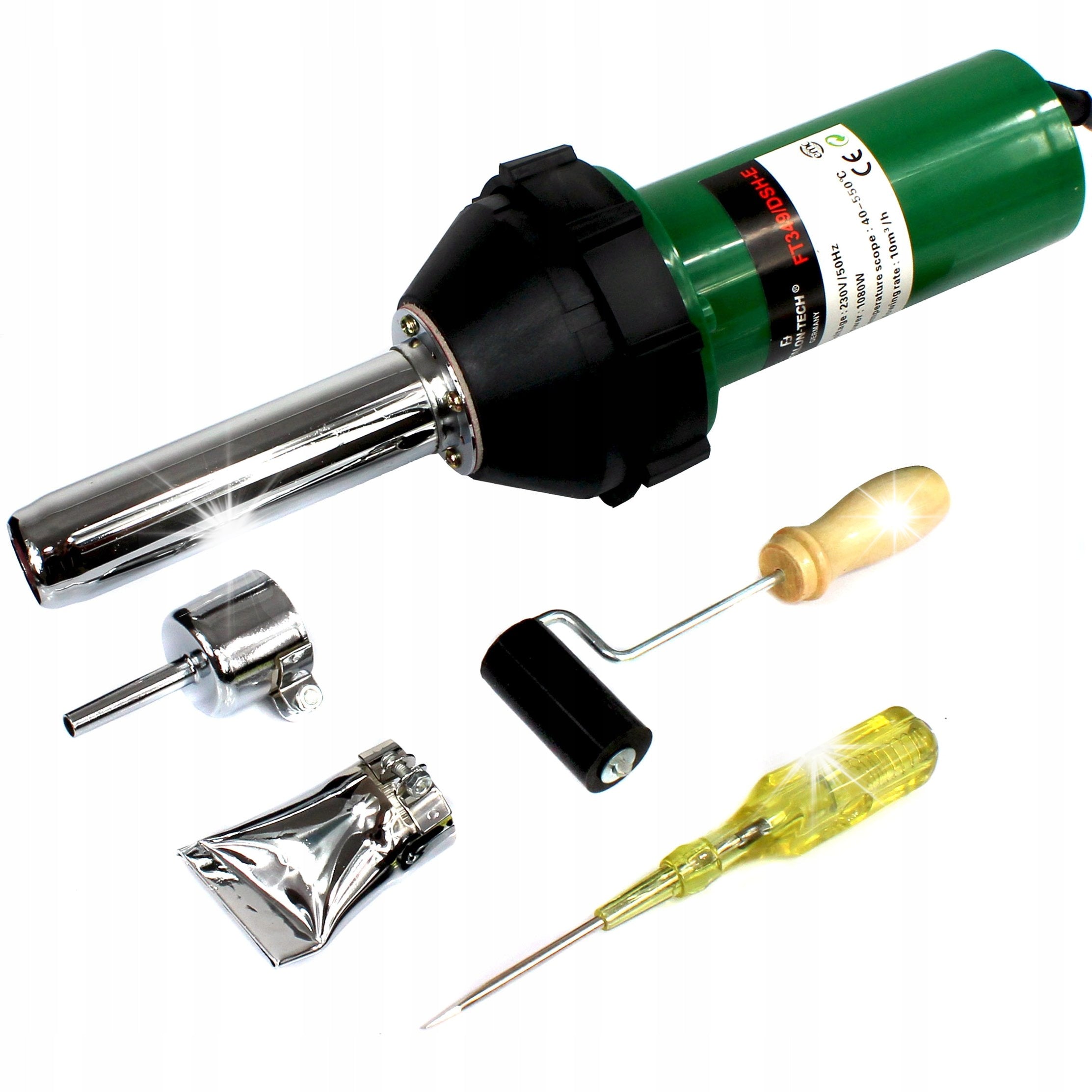 HEAT GUN WELDING MACHINE FOR PLASTIC TARPAULINS