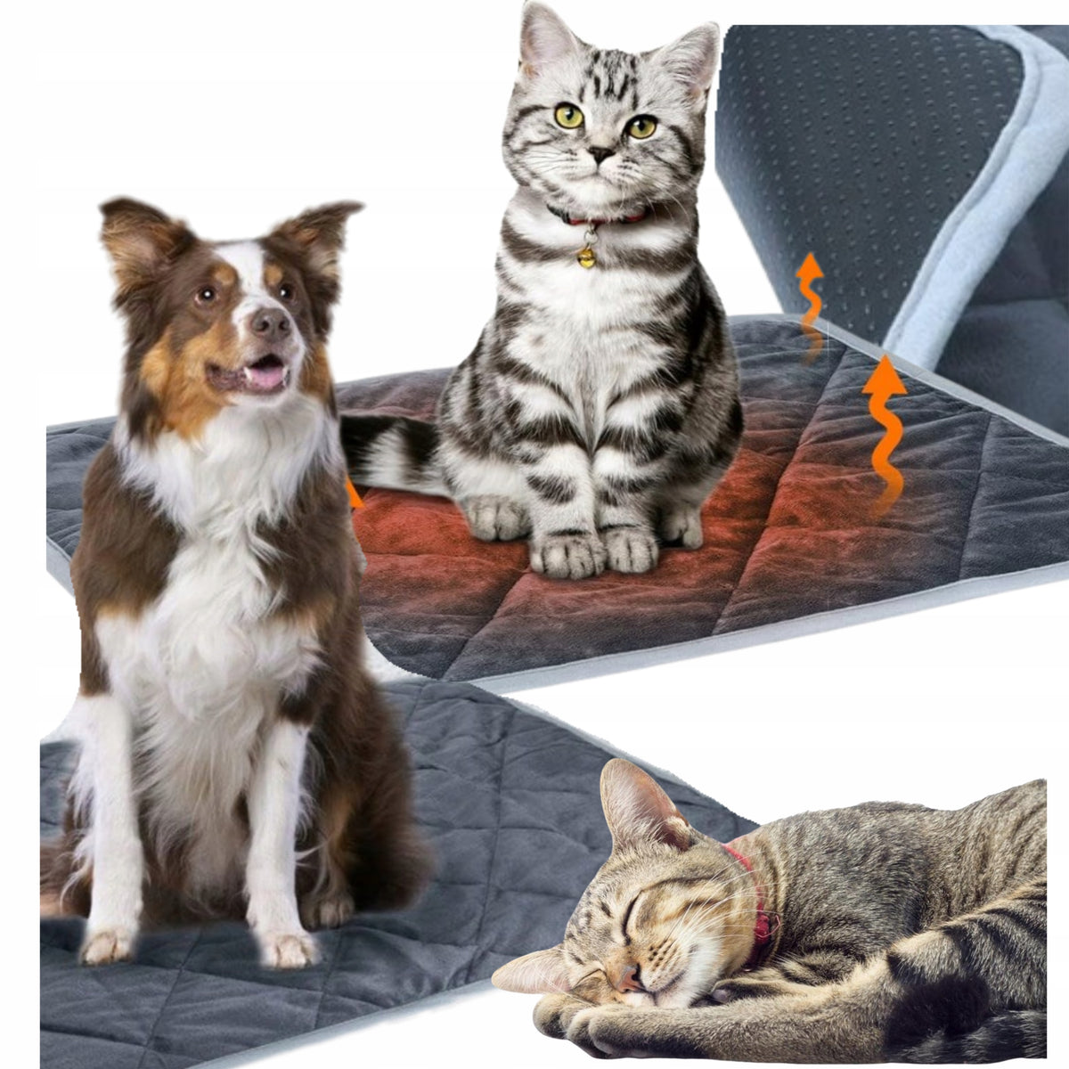 HEAT INSULATION MAT FOR CAT DOG 40x50 CM THERMAL BED