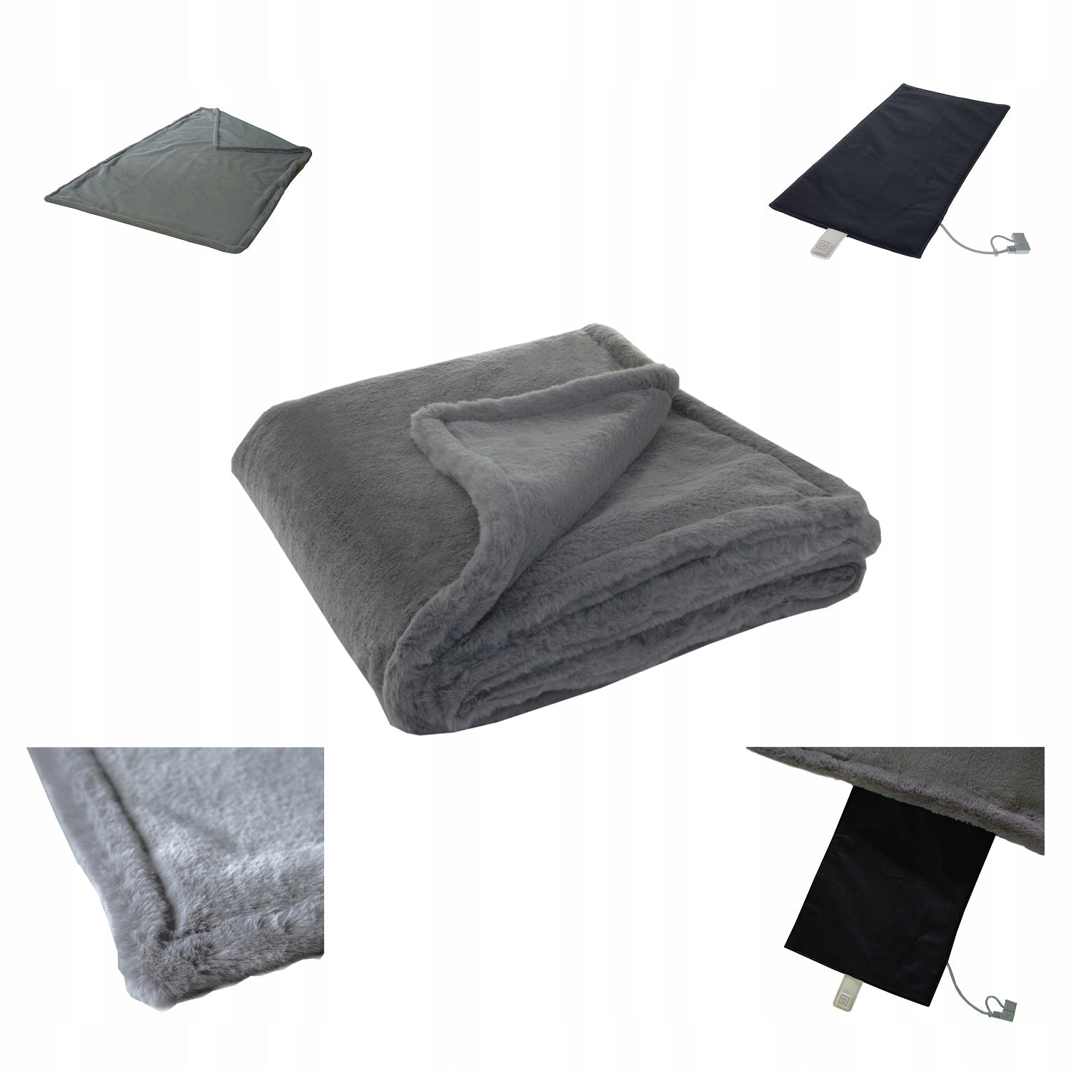 HEATED BLANKET - 140x80CM - SOFT / 3 MODES / WARM - OUTLET COLLECTION 2025