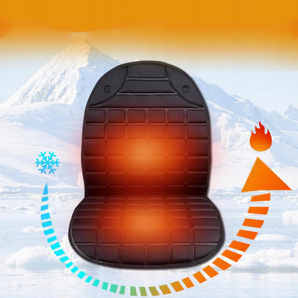HEATED CAR SEAT COVER FOR WINTER, FAST HEATING Product weight with unit packaging 0.45 kg