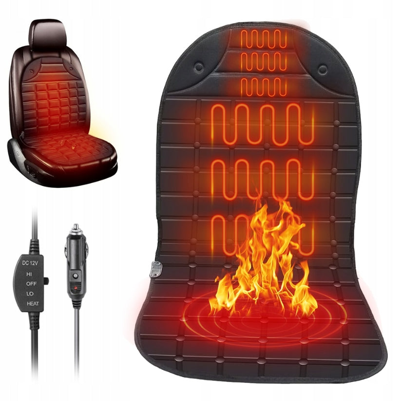 HEATED HEATING MAT FOR CAR SEAT 12V WINTER ADJUSTMENT EAN (GTIN) 5056761723837