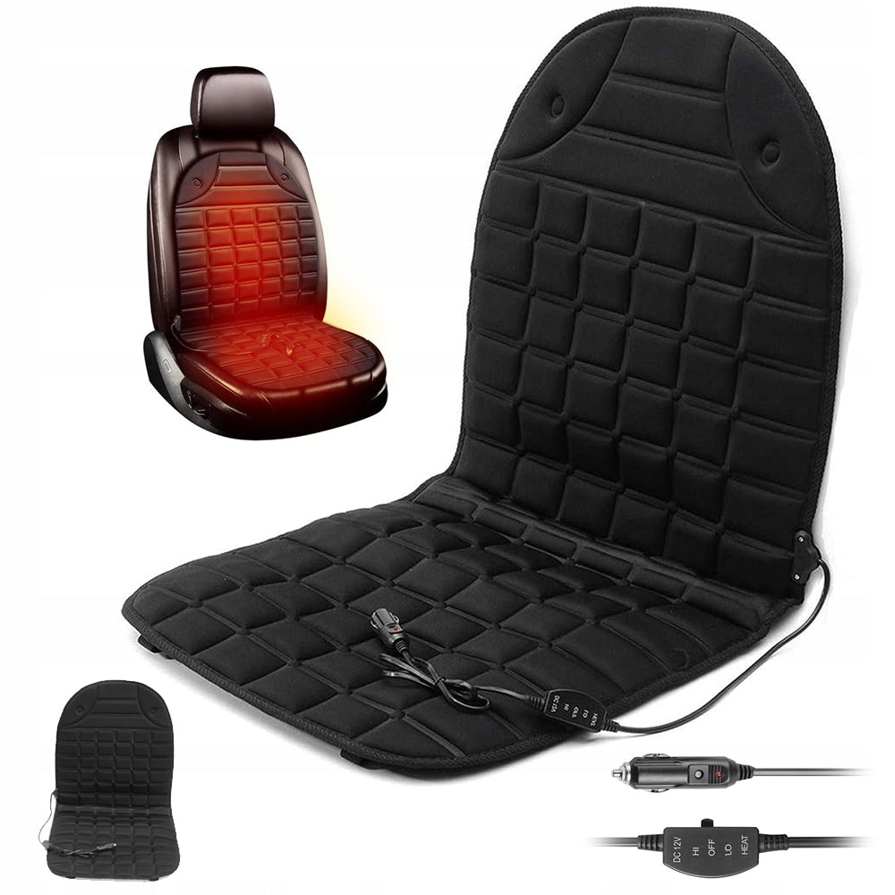 HEATED MAT FOR CAR SEAT WINTER DC 12V HEATING 30°C - 65°C