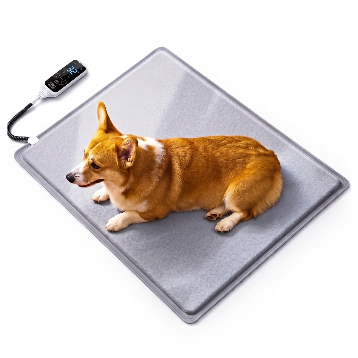 HEATED PET DOG HEATING MAT CAT WATERPROOF 90 x 60 cm