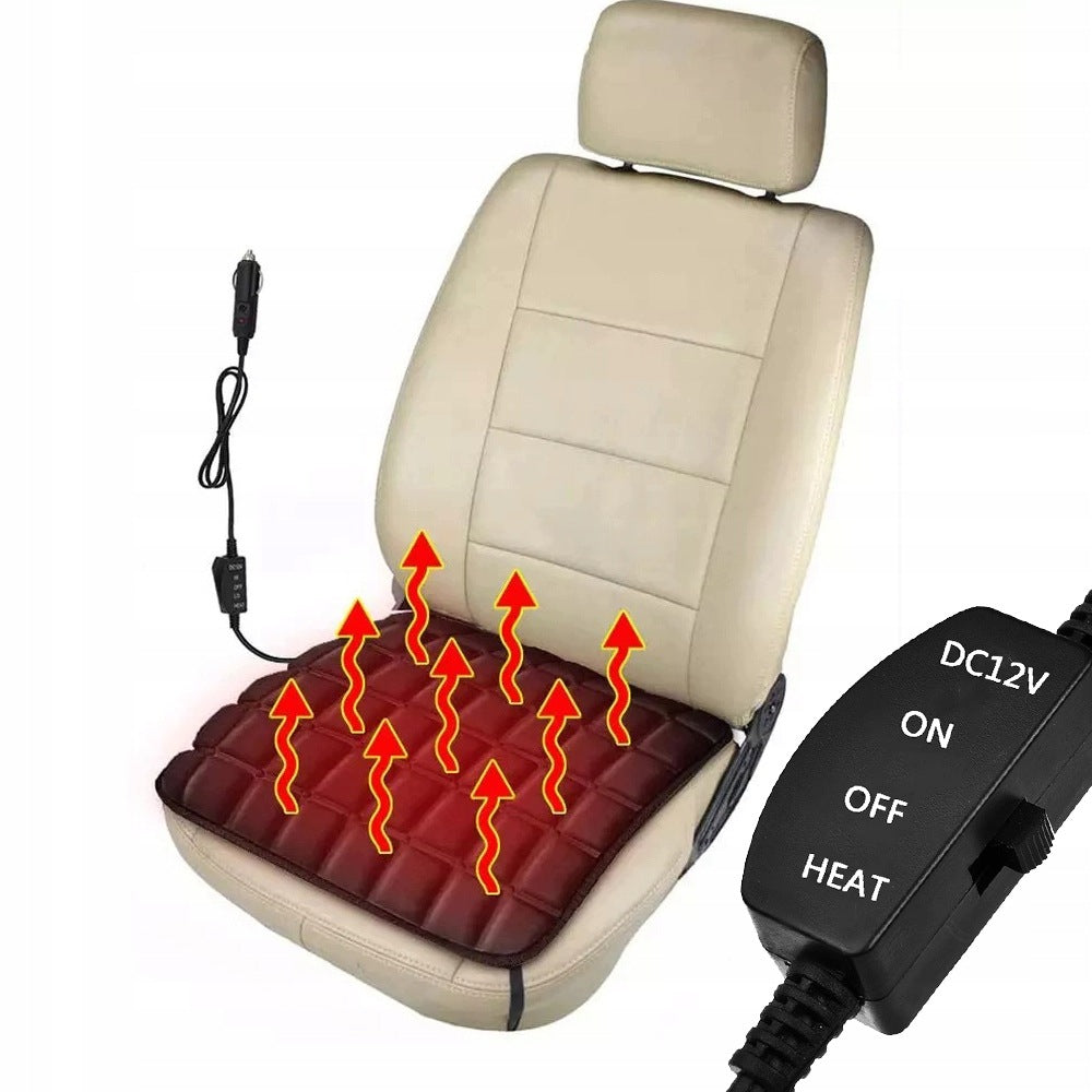 HEATED SEAT MAT COMFORTABLE HEATING PAD FOR CAR 12V