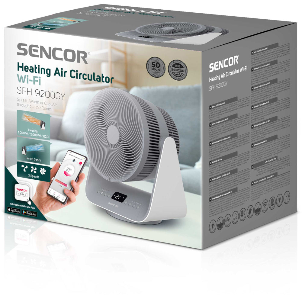HEATER ELECTRIC HEATER FAROLKA HEATER Sencor SFH 9200GY Brand Sencor