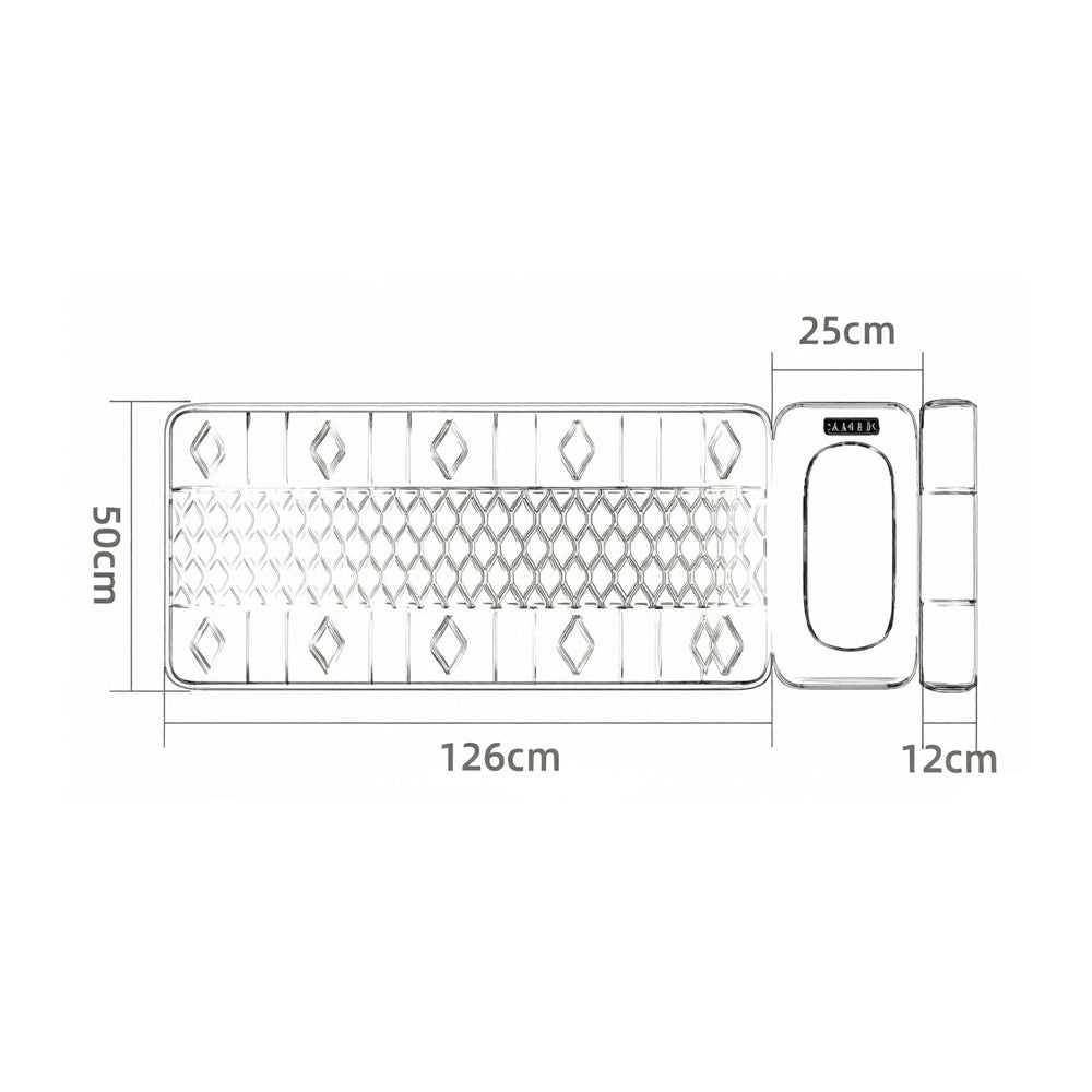HEATING CHAIR MASSAGE MAT Body Massager, SHIATSU MASSAGE PILLOW Brand no brand