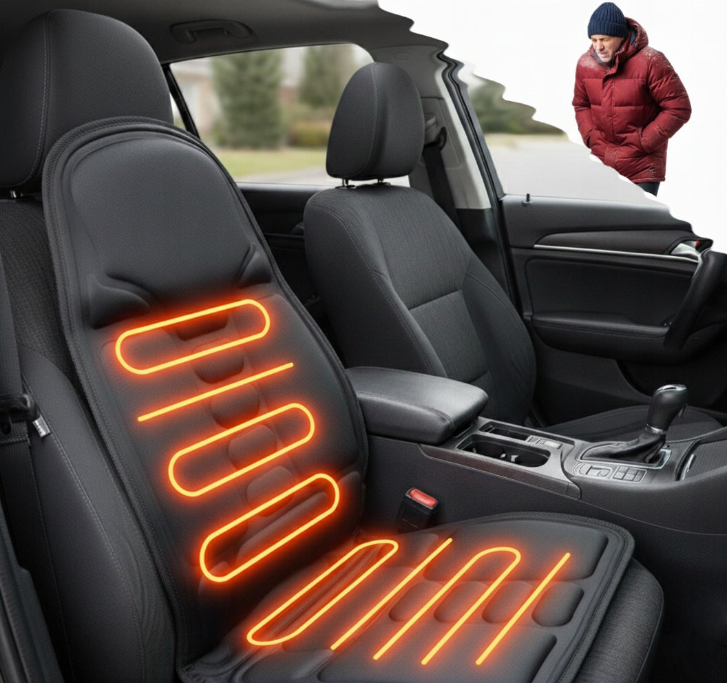 HEATING MAT FOR CAR 12V 230V SEAT HEATED MASSAGE REGULATOR Packaging status original